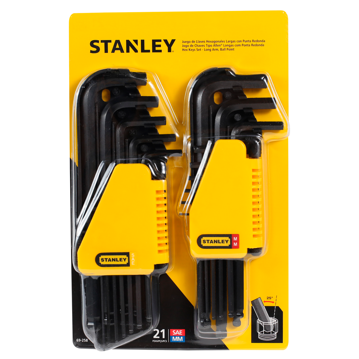 LLAVE BRISTOL T. BOLA LARGA MIXTO 1/16 A 3/8 Y 1.5 A 10MM