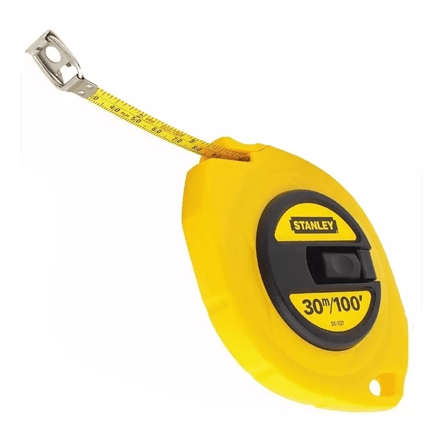 DECAMETRO CINTA METAL 30 MTS