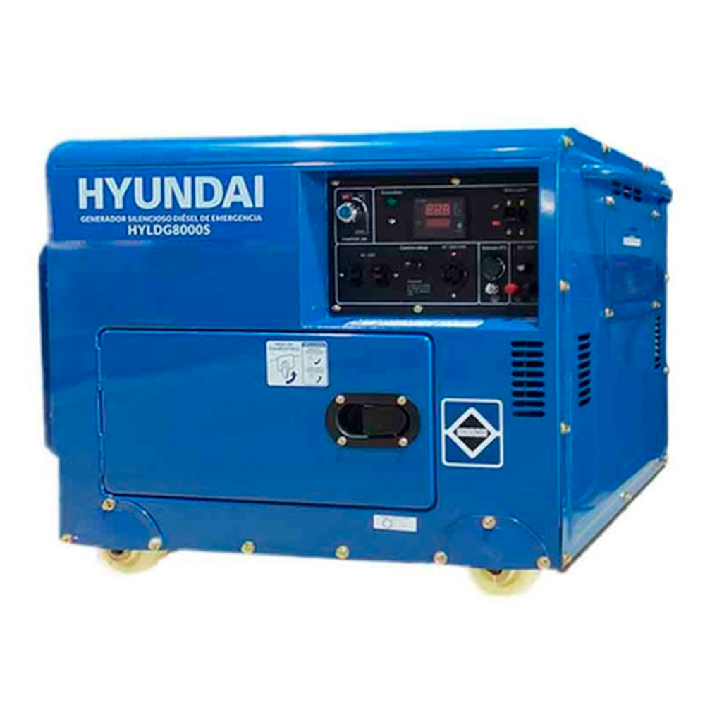 GENERADOR DIESEL 6.5KW CABINADO REF. HYLDG8000S