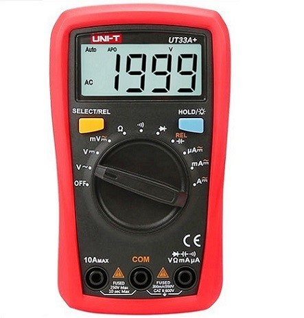 MULTIMETRO DIGITAL AC/DC REF. UT33A+