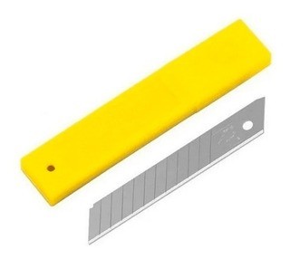 CUCHILLA REP.BISTURY GRANDE 19 mm X 10 UNDS.