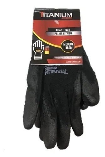 GUANTE POLIESTER REFORZADO RECUBIERTO EN NITRILO