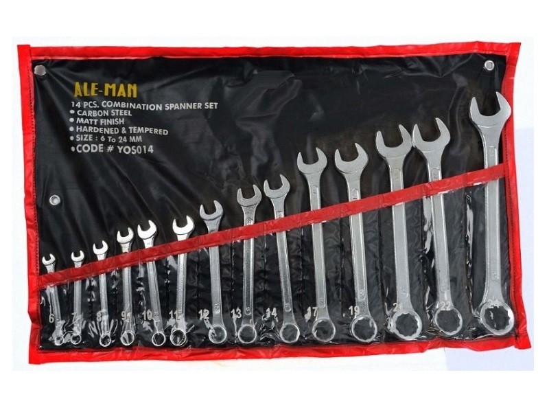 LLAVE COMBINADA JGO MILIMETRICA