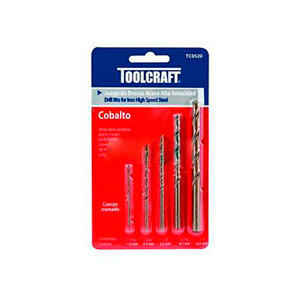 BROCA ACERO RAPIDO HSS JGO 1/16 A 1/4"