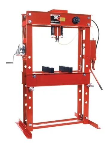PRENSA HIDRAULICA T/PESADO 50 TON CON MANOMETRO