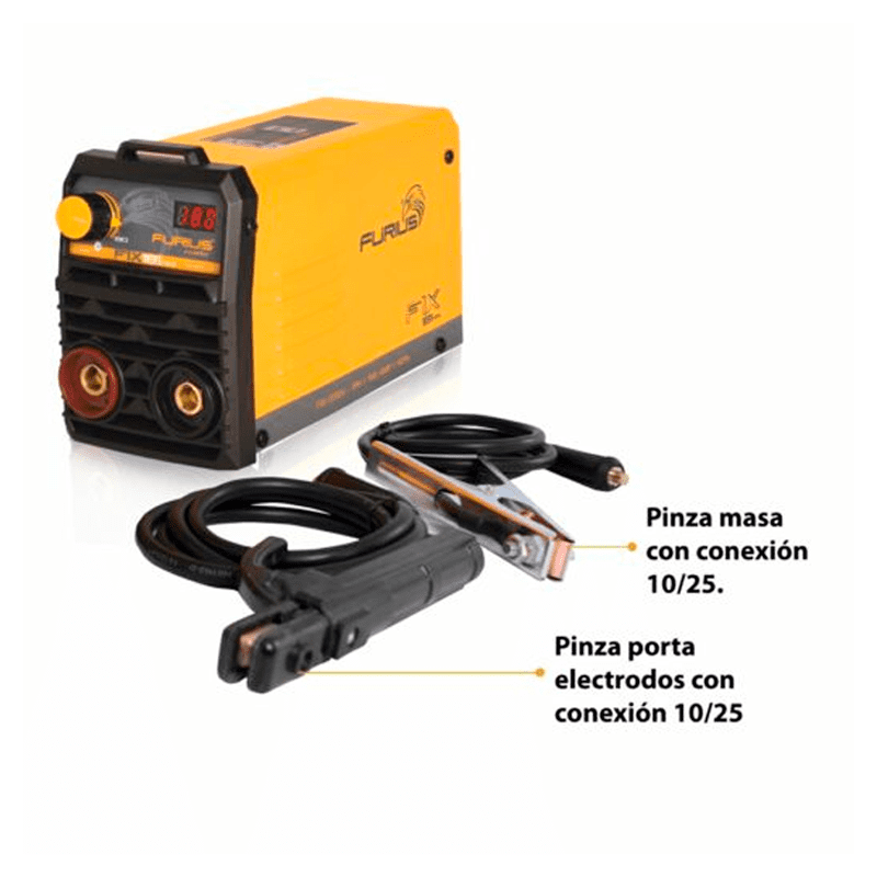 EQUIPO SOLDAR INVERSOR 180 AMP 110/220V REF. FURIUS FIX