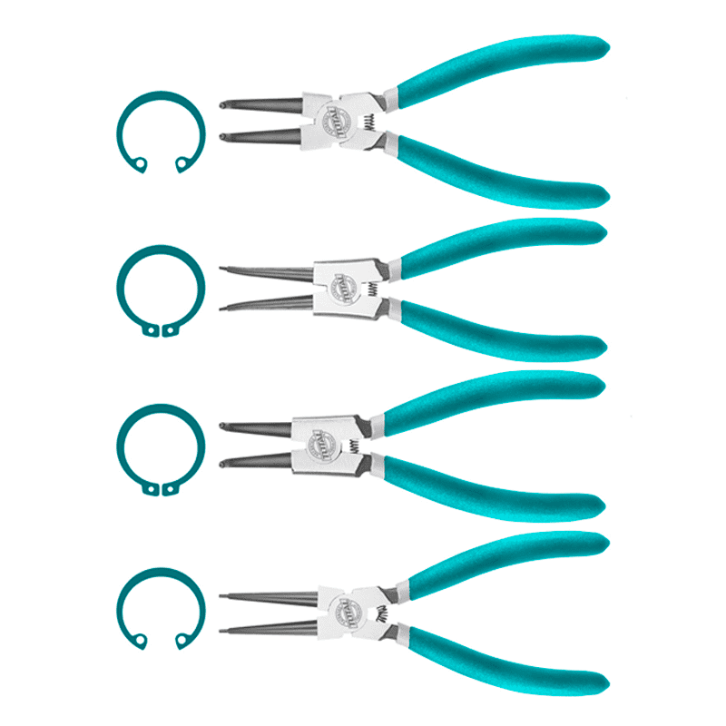 ALICATE PINZA PARA PINES JGO 4 PZ 7"