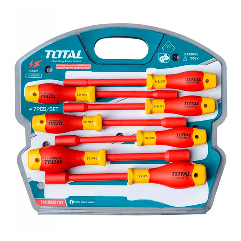 DESTORES JG. 7 PZ. EN COPA AISLADOS 1000 VOL INDUSTR