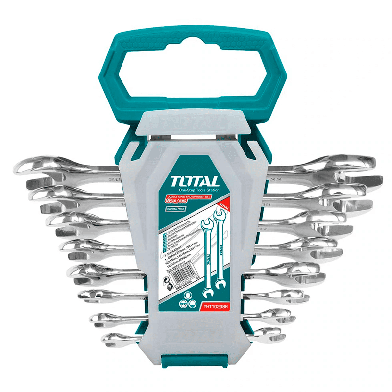 LLAVE BOCA FIJA JGO 8 PIZ 6 MM A 22 MM