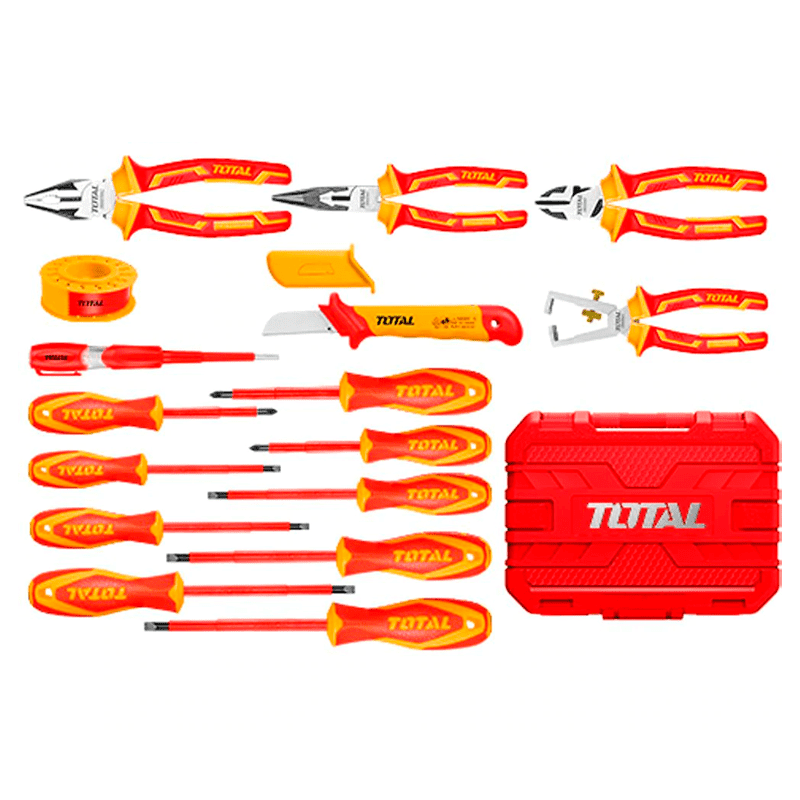 HERRAMIENTAS KIT 16 PIZ AISLADO 1000 VOLT