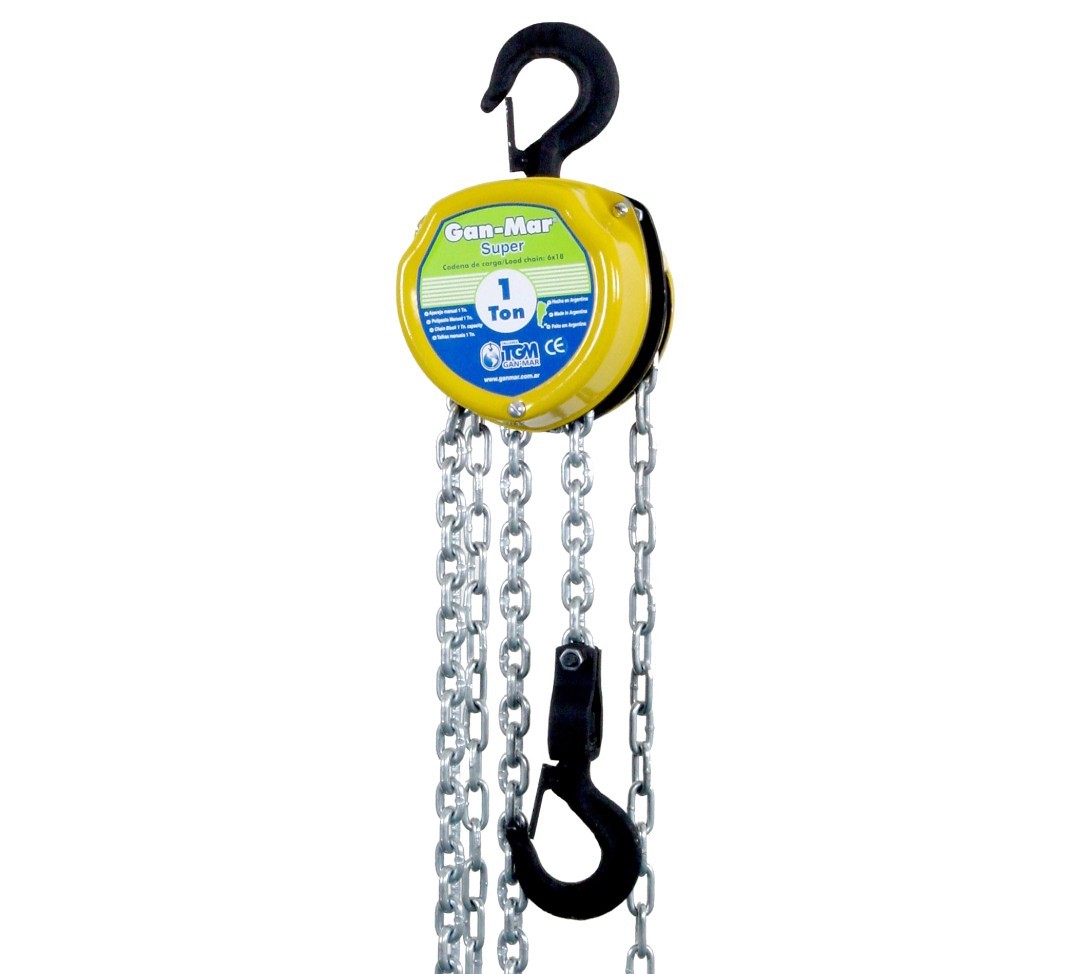 POLEA DIFERENCIAL CADENA ESLABON 004