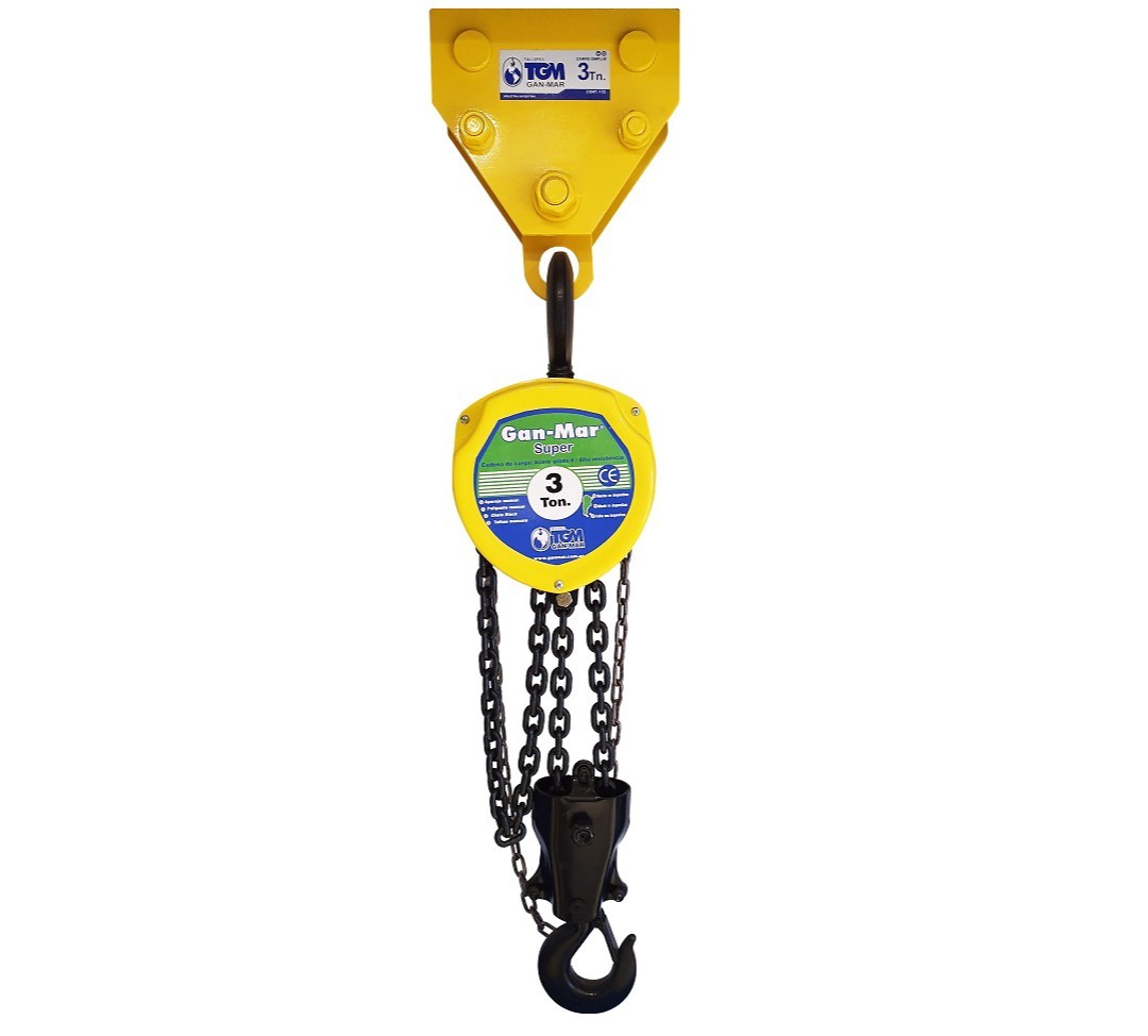 POLEA DIFERENCIAL CADENA ESLABON 010