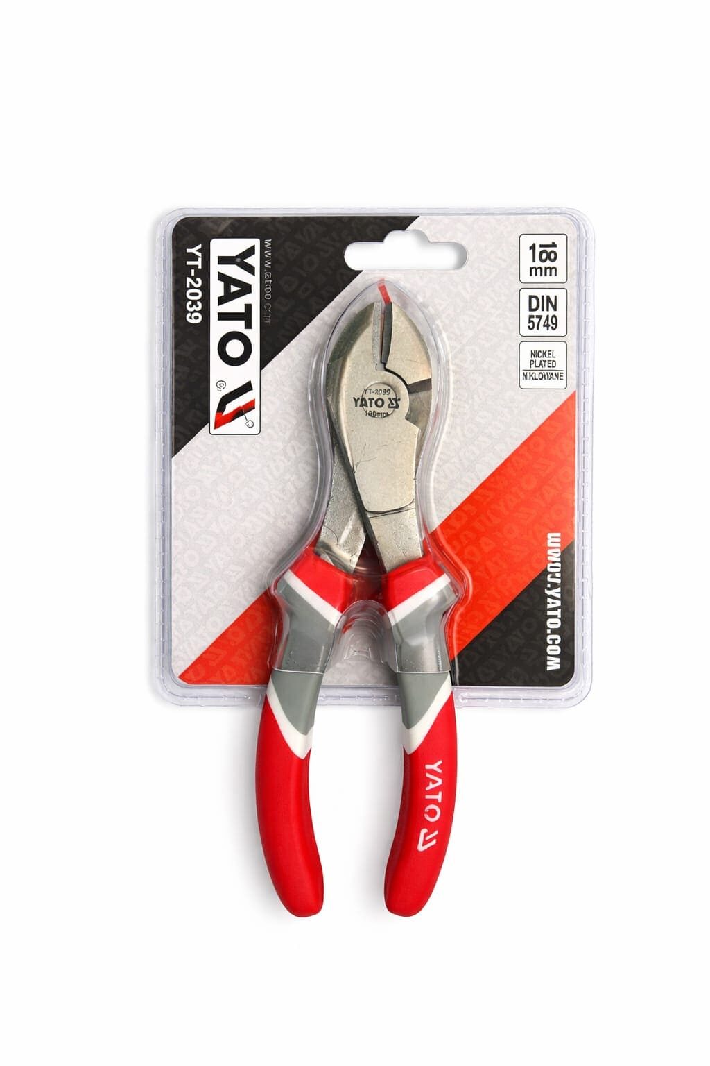 ALICATE CORTAFRÍO LATERAL 7.5" YATO