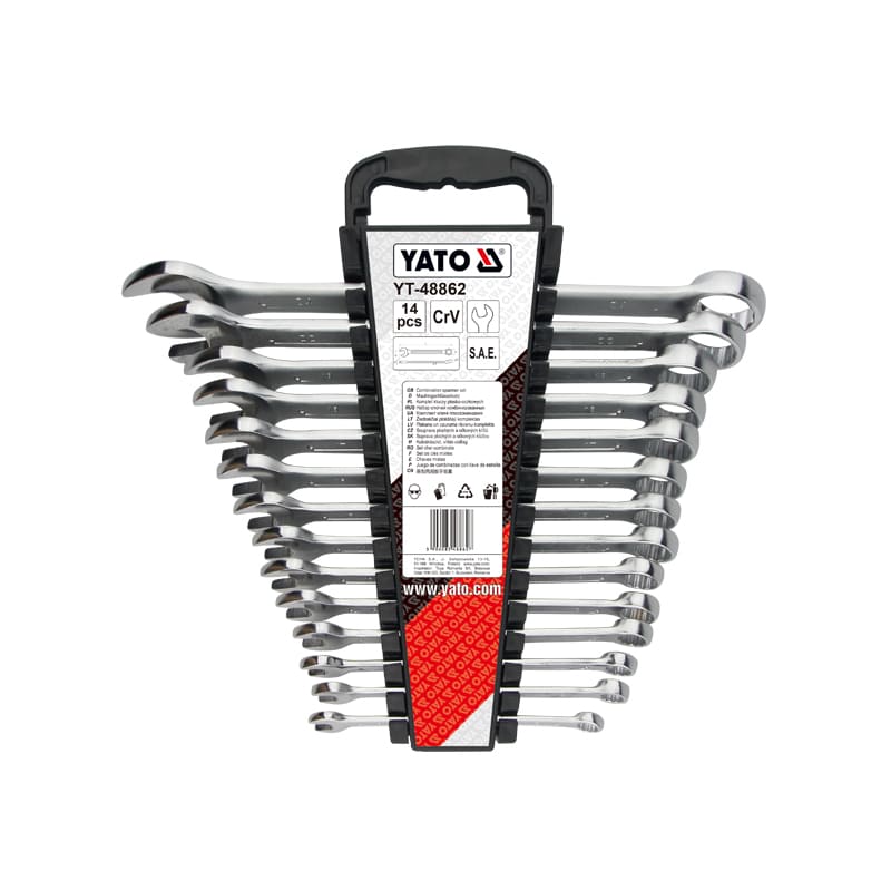 JUEGO DE LLAVES COMBINADAS  14 PZS YATO