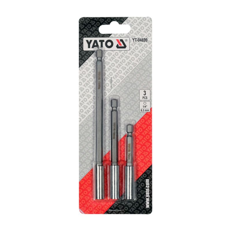 ADAPTADOR PORTA PUNTAS TALADRO X3 PZS