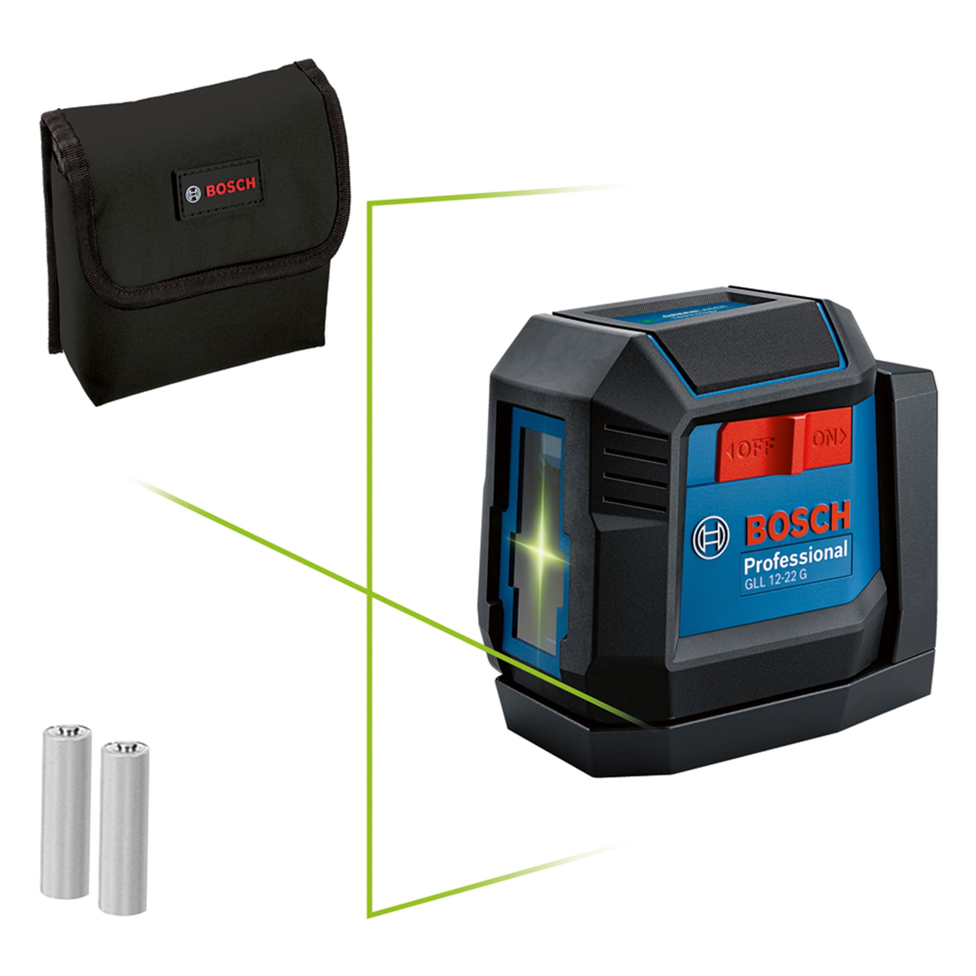 Nivel láser Bosch GLL 12-22 G Ferreteria Rhino