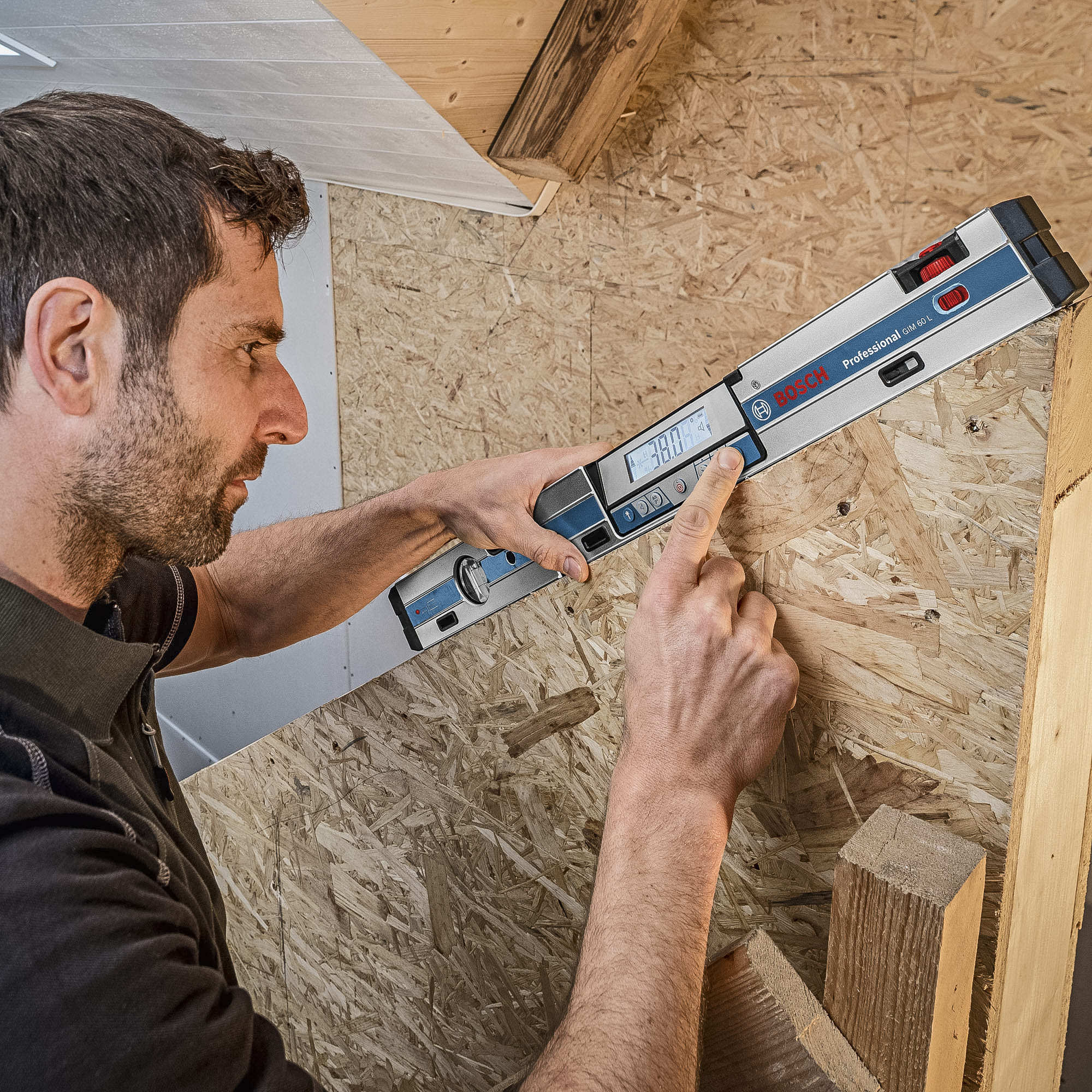 Inclinómetro digital Bosch GIM 60 L Ferreteria Rhino