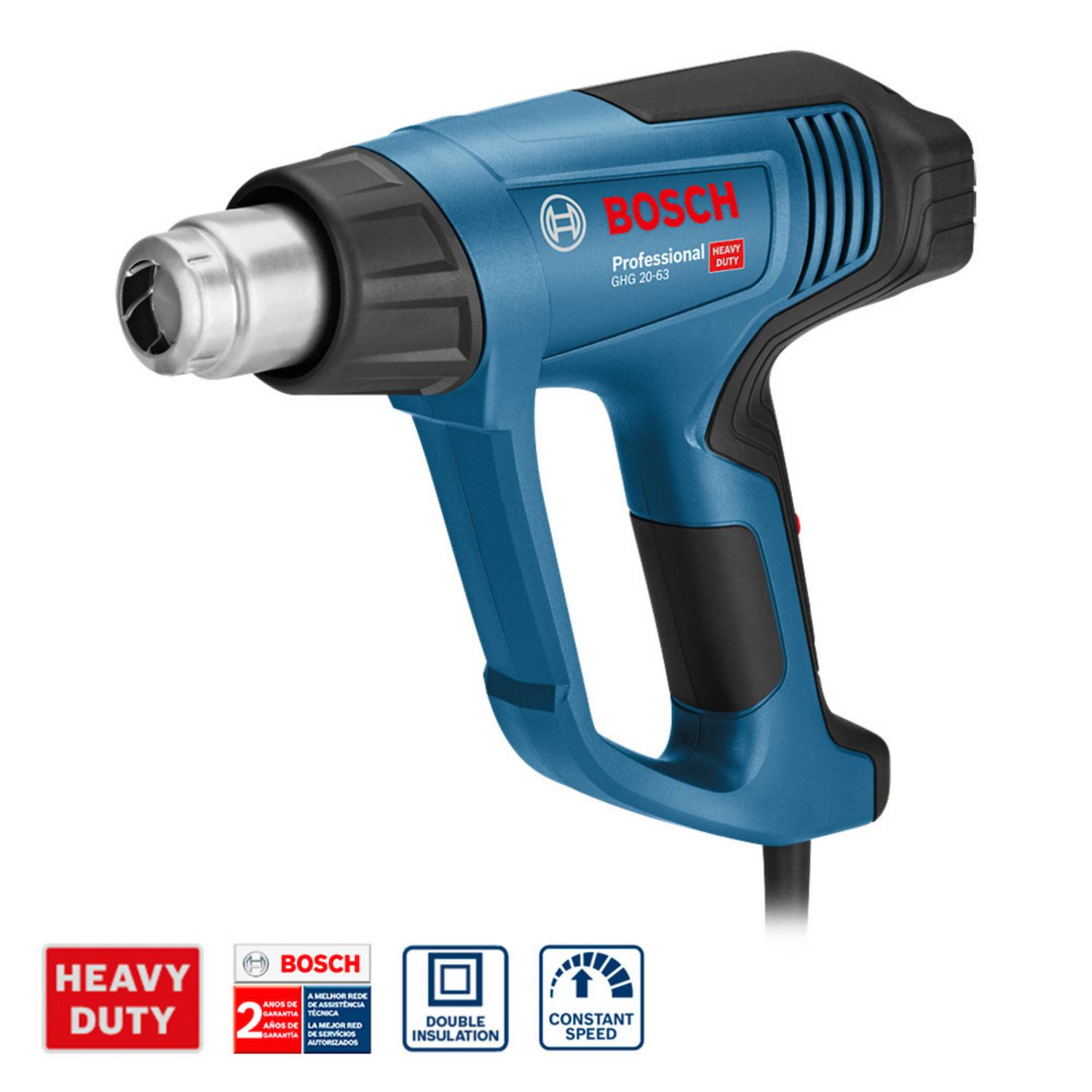 Pistola de Calor Bosch GHG 20-63 1600W 110V - Image 3