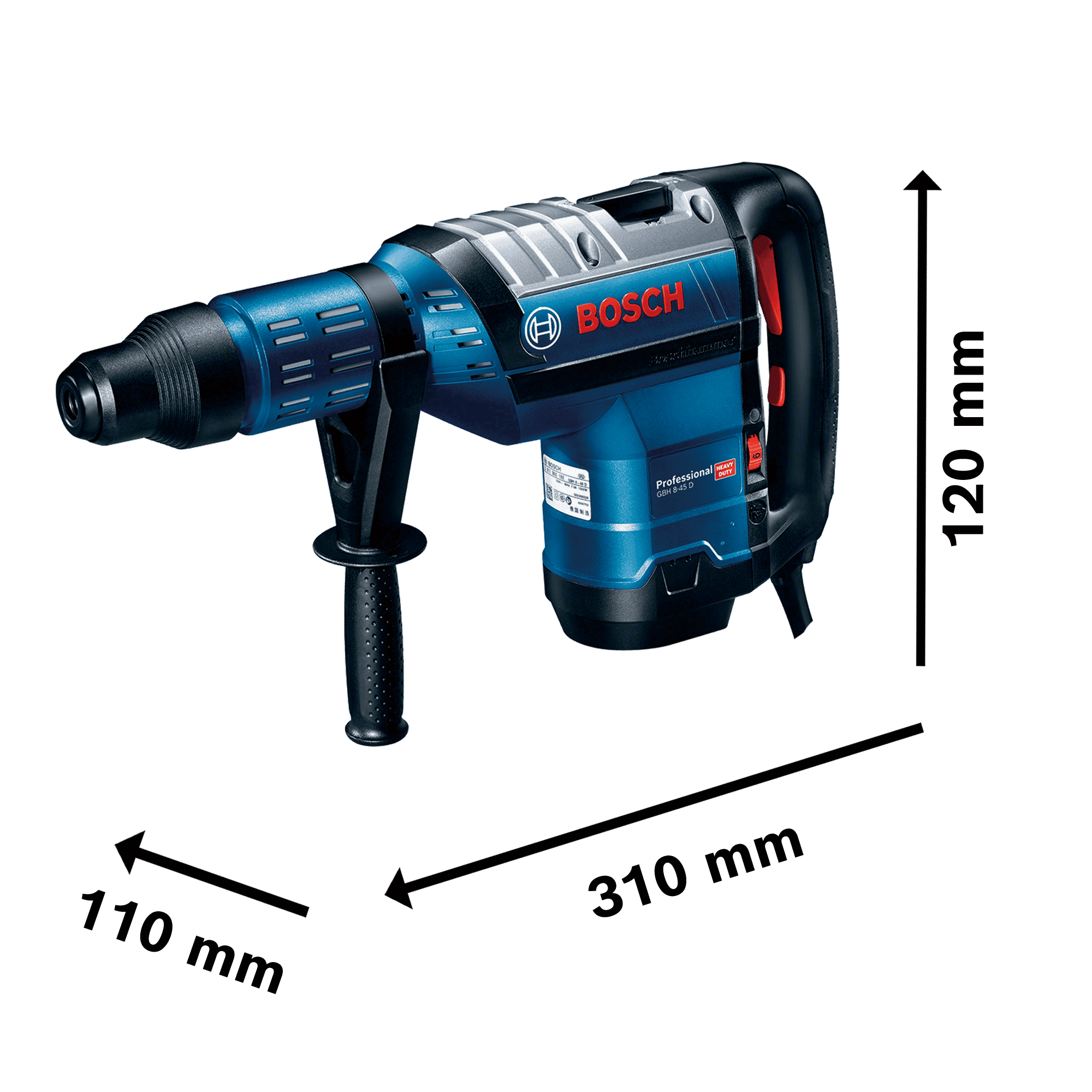 Rotomartillo Bosch GBH 8-45 D ferreteria rhino
