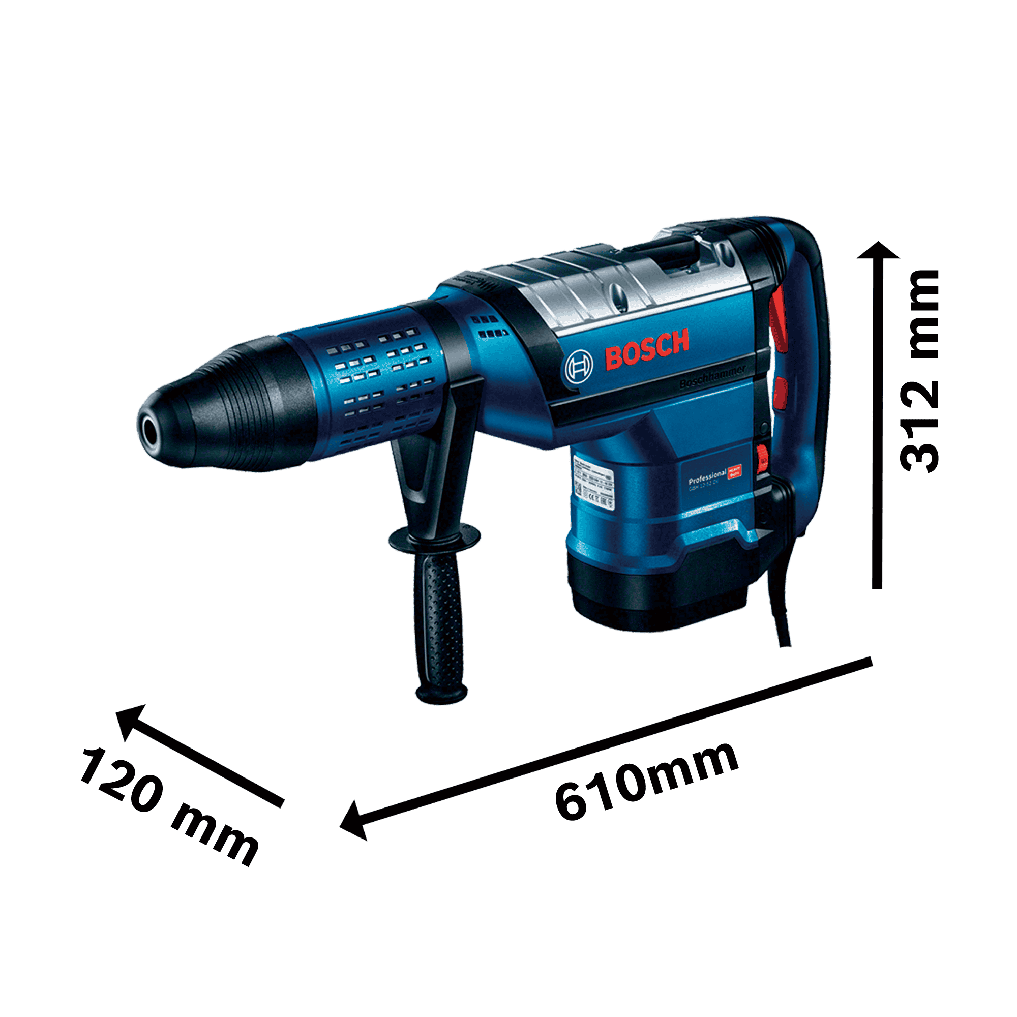 rotomartillo bosch gbh 12-52 dv ferreteria rhino