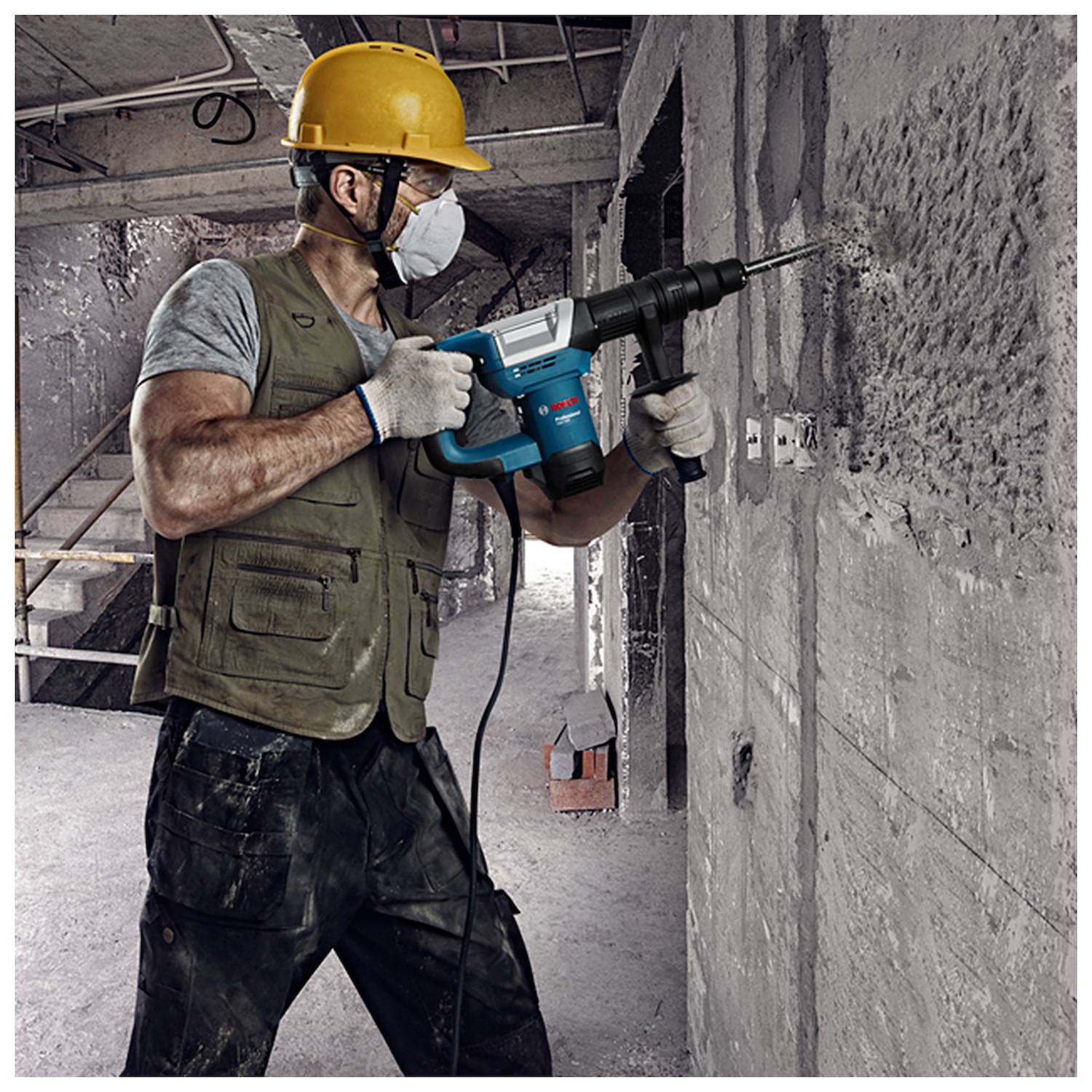 Martillo demoledor Bosch GSH 500 ferreteria rhino