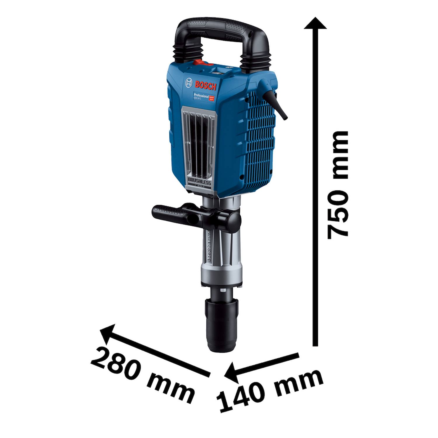 Martillo demoledor Bosch GSH 14 C ferreteria Rhino
