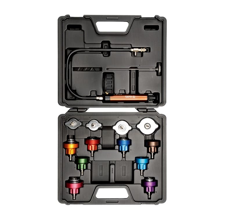 Medidor Presion Radiador Universal 14Pzs YATO