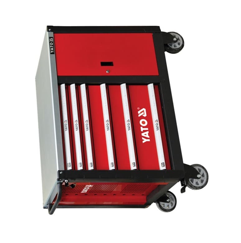 Carro Gabinete Herramientas 6 Gavetas Puerta YATO - Image 2