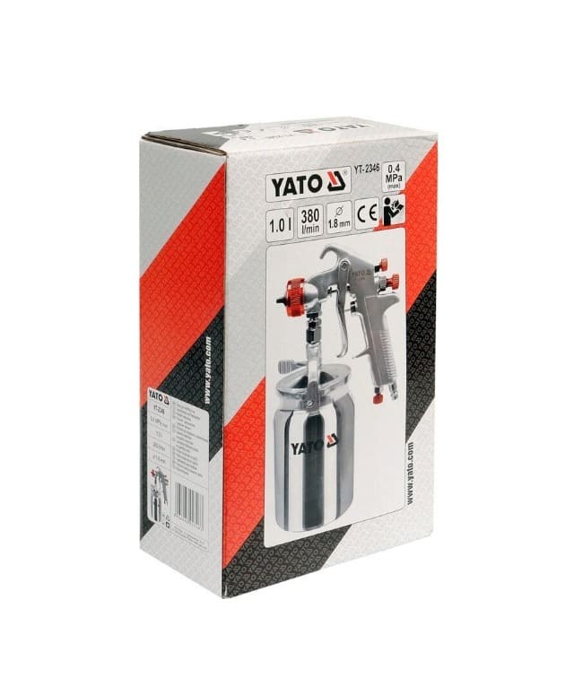 Pistola para Pintar de Alta Presion 1000ml Boquilla 1.8mm YATO - Image 2