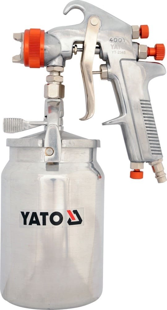 Pistola para Pintar de Alta Presion 1000ml Boquilla 1.8mm YATO
