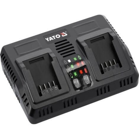 Cargador Inteligente Doble 18V 4.5A YATO