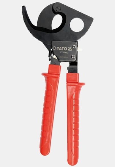 CORTACABLE CU / AL DE TRINQUETE 380MM 22MM YATO