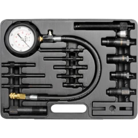 COMPRESIMETRO PARA MOTOR DIESEL X 16PZS YATO - Image 2