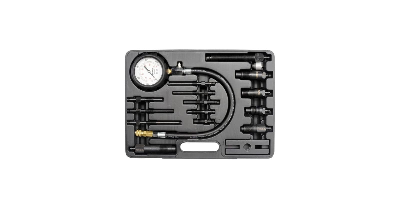 COMPRESIMETRO PARA MOTOR DIESEL X 16PZS YATO - Image 3