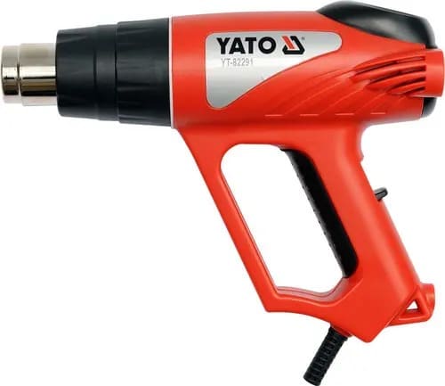 PISTOLA DE CALOR 1500W DE 50 A 550 GRADOS YATO