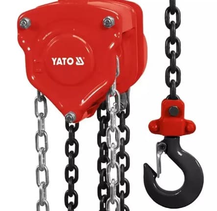Polea Diferencial de Cadena 3 Toneladas x 3 Metros YATO - Image 2