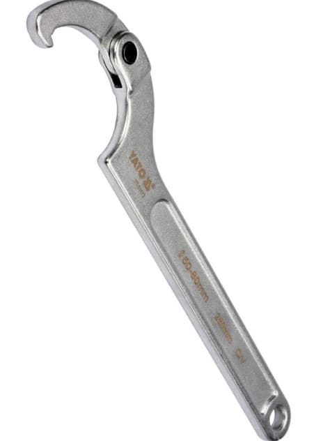 Llave de Gancho Articulada 50 mm - 80 mm Profesional YATO