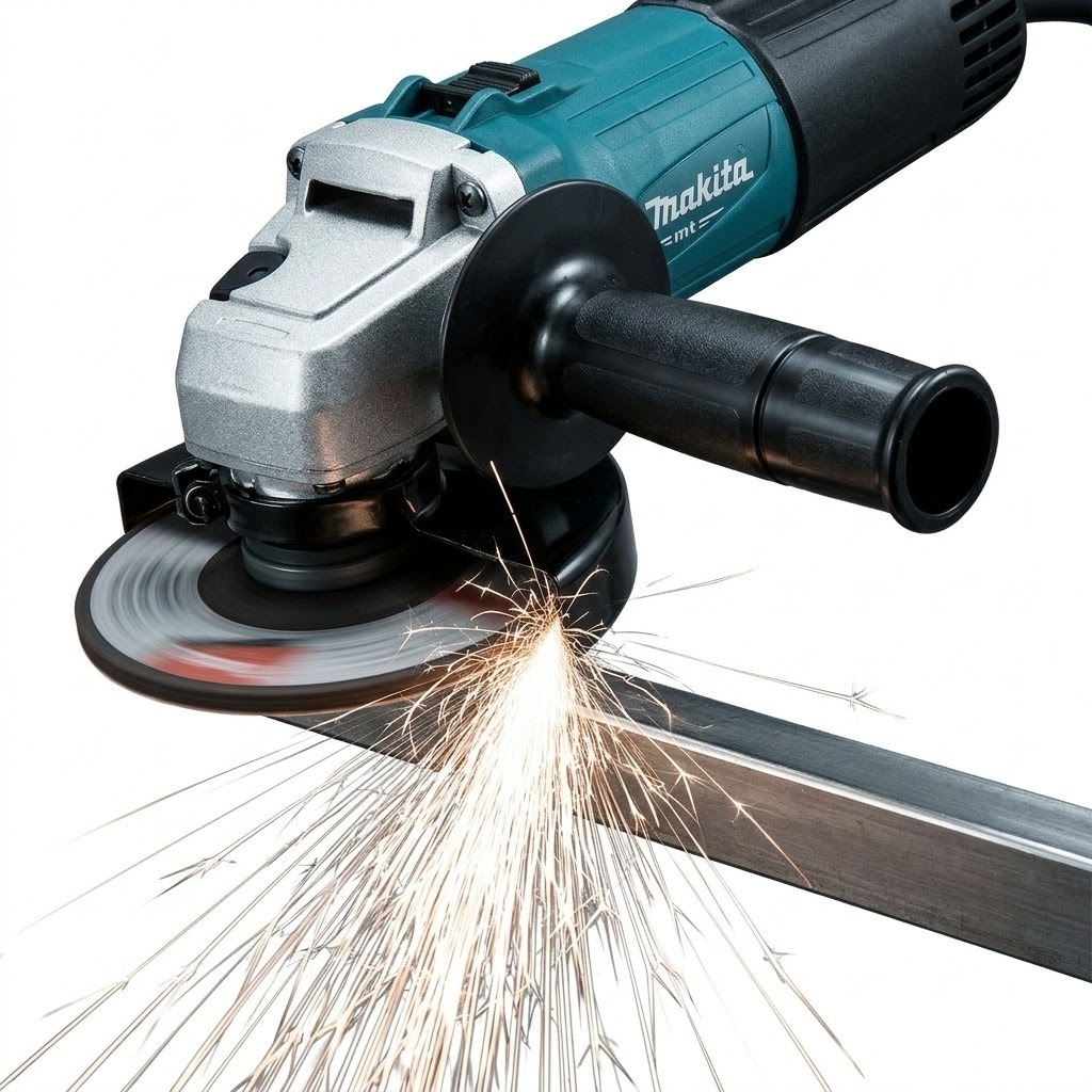 PULIDORA ANGULAR MAKITA MT 4-1/2" 540W M0901B PROFESIONAL - Imagen 4