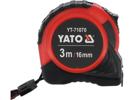 FLEXOMETRO DE CINTA METALICA PROFESIONAL 3M YATO - Image 2