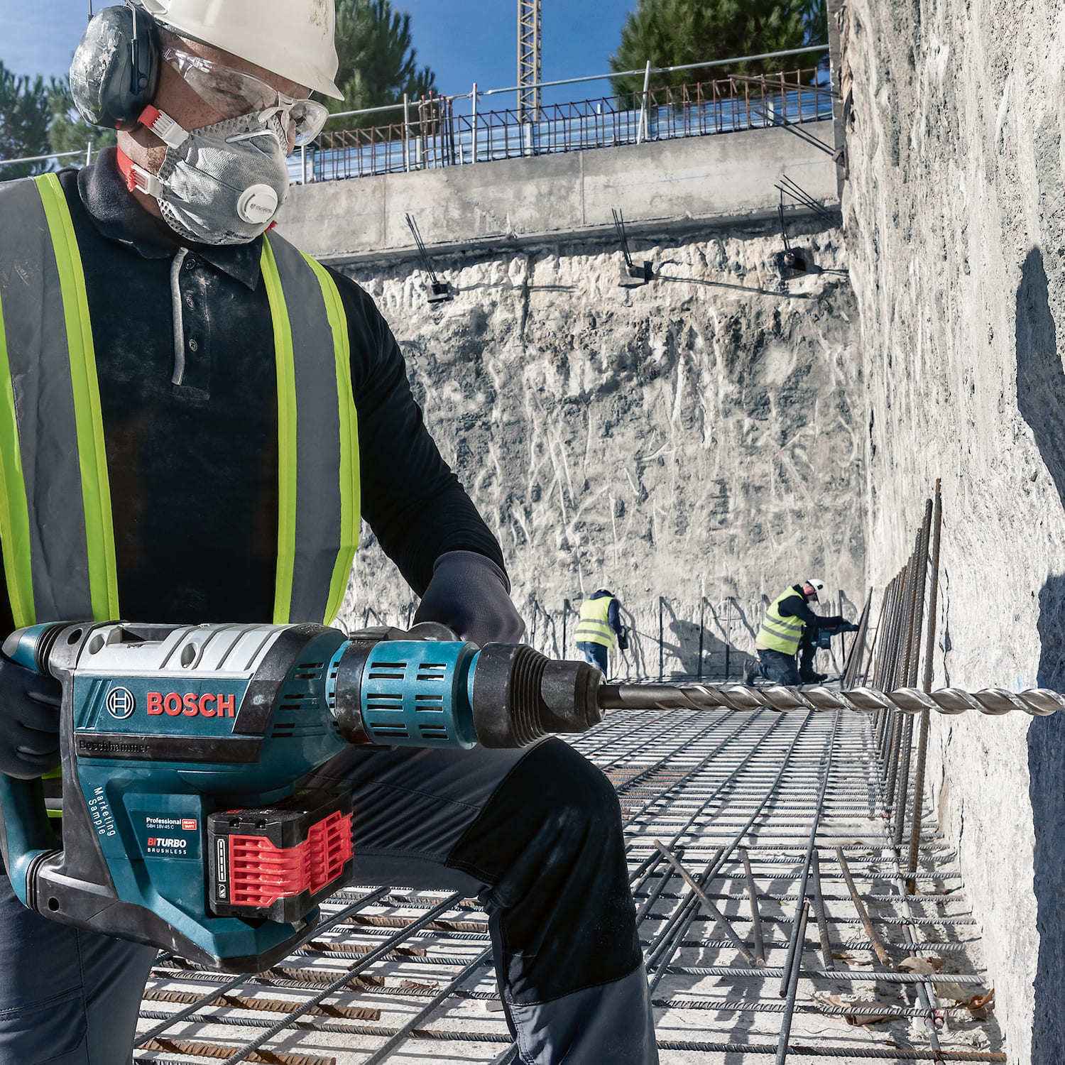 Broca para Concreto Bosch PRO SDS max-4 ferreteria rhino