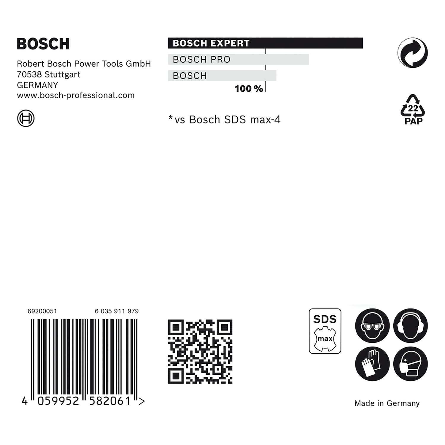 broca bosch expert sds max-8x 3/4 ferreteria Rhino