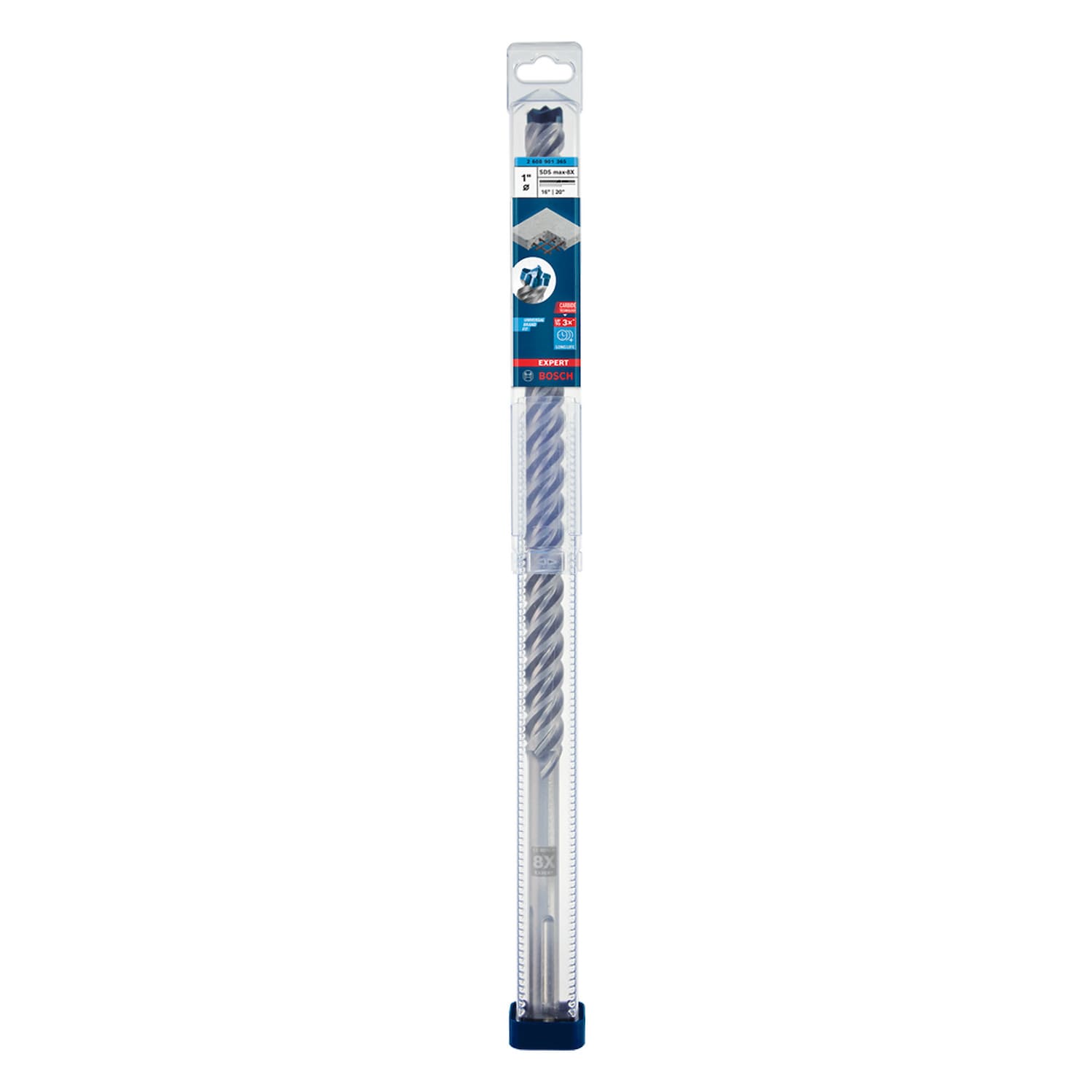 Broca para Martillo Bosch EXPERT SDS Max-8X FERRETERIA RHINO