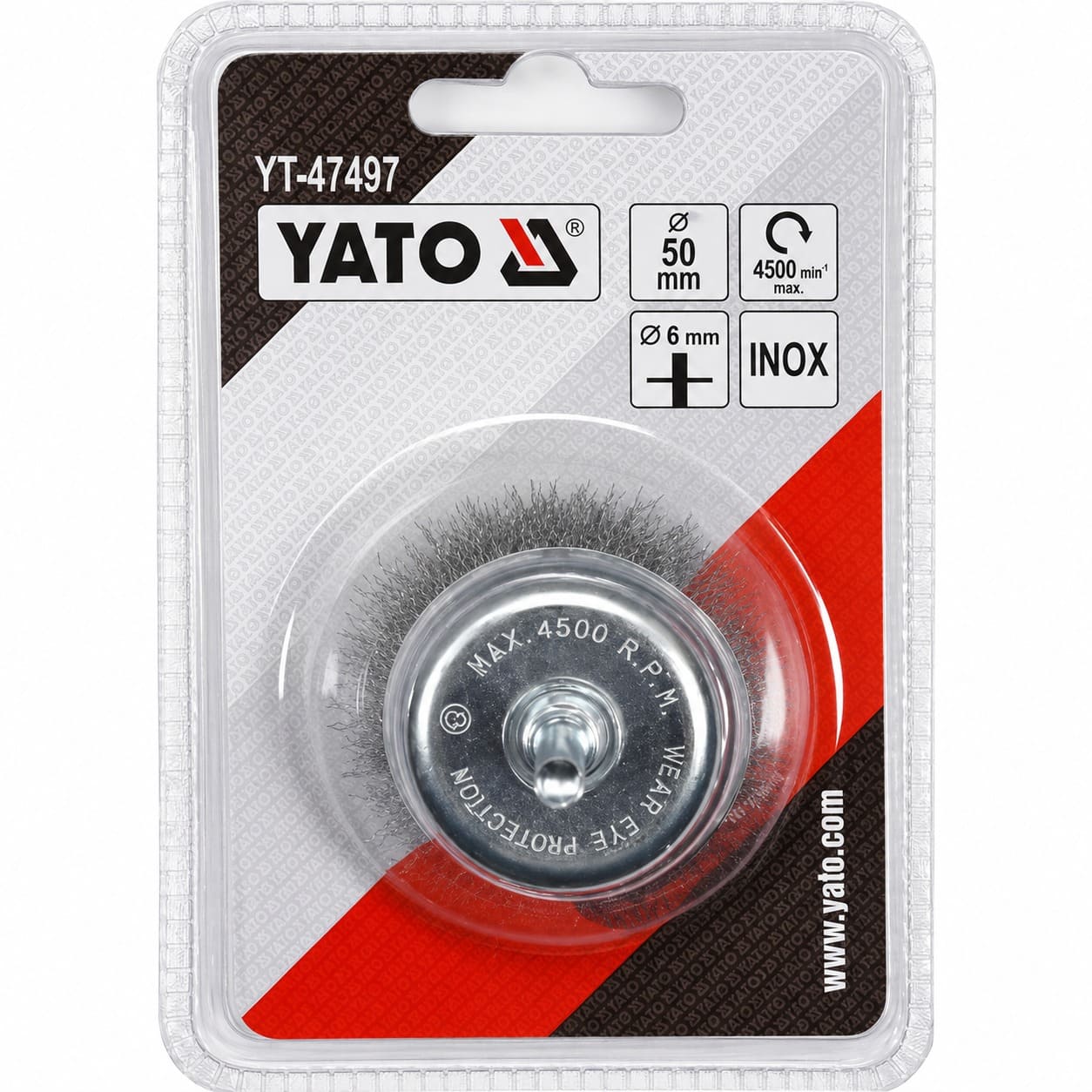 GRATA DE COPA PARA TALADRO 50MM INOX YATO