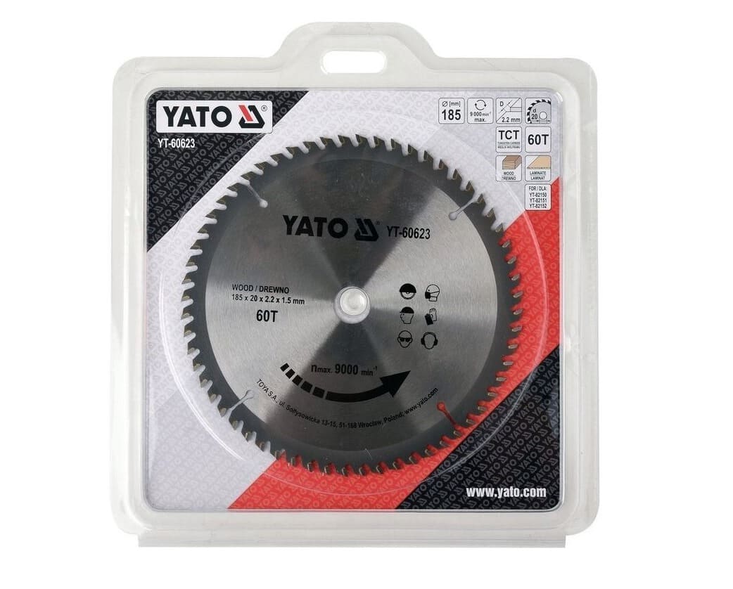 SIERRA CIRCULAR PARA MADERA PROFESIONAL 7 1/4 YATO - Image 2