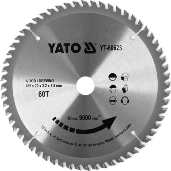 SIERRA CIRCULAR PARA MADERA PROFESIONAL 7 1/4 YATO