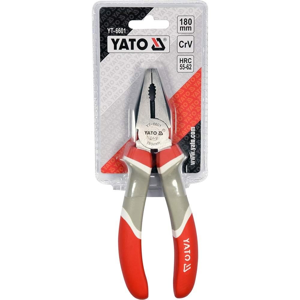 Alicate universal para electricista de 7 pulgadas Yato YT-6601 Profesional YATO