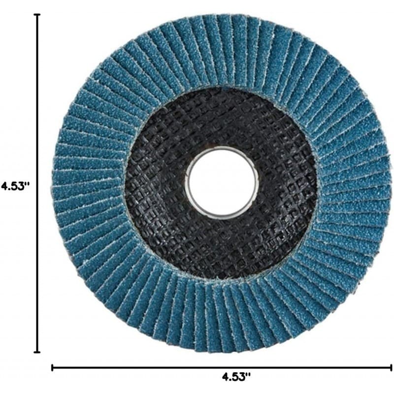 DISCO FLAP DE ZIRCONIO PROFESIONAL 4-1/2" Z40 MAKITA - Image 3