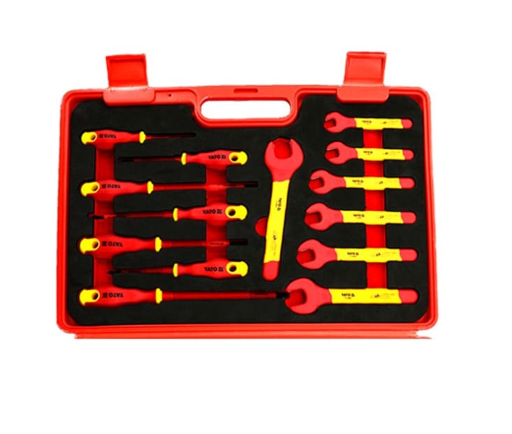 JUEGO DE HERRAMIENTAS AISLADAS PROFESIONALES 1000V 21PZS YATO - Image 2