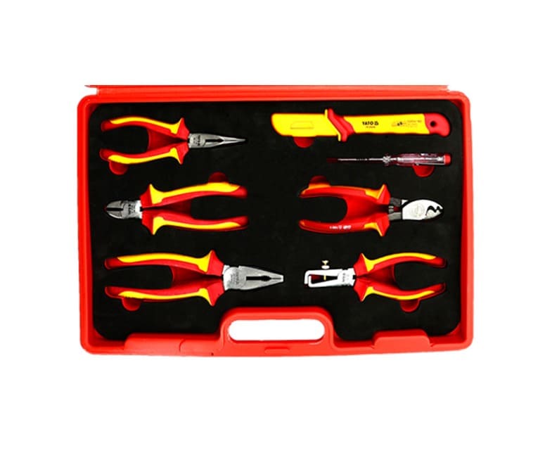 JUEGO DE HERRAMIENTAS AISLADAS PROFESIONALES 1000V 21PZS YATO - Image 3