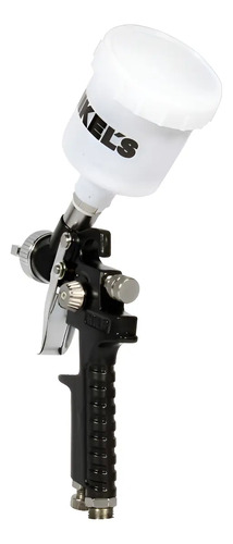 AEROGRAFO HVLP 110ML BOQUILLA 1.0 PRESION 29-50PSI NEGRO PROFESIONAL